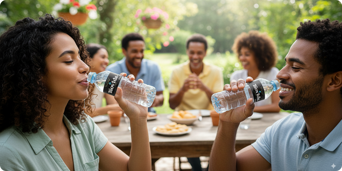 familiaBebendoAguaBioVida